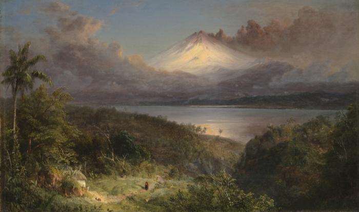 Frederic Edwin Church View of Cotopaxi oil painting image